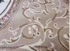 Тъкан персийски килим Blue stones 5261_beige елипса